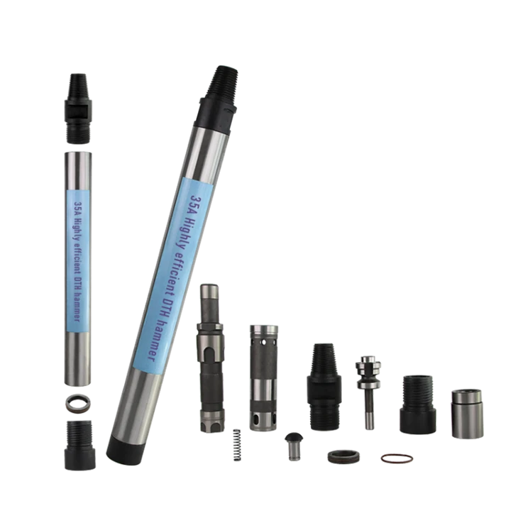 Marteau DTH haute pression série DHD pour perceuse à roche
