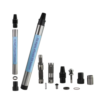 Marteau DTH haute pression série DHD pour perceuse à roche