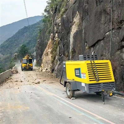 Portable 5-25 compresseur d'air à vis à barre